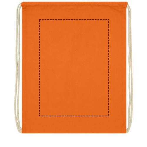 Oregon 140 g/m² katoenen rugzak met trekkoordsluiting 5L