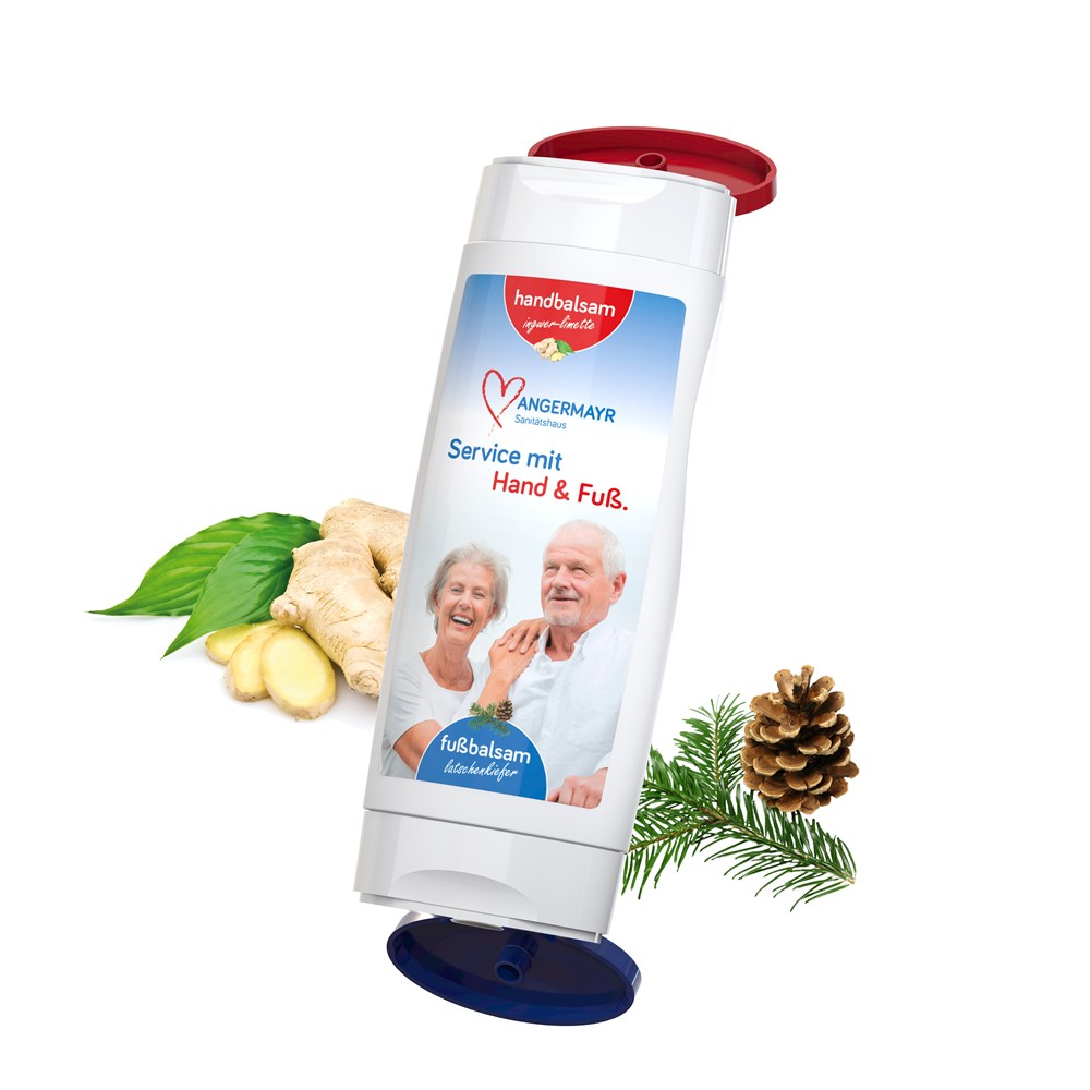DuoPack Handbalsem Gember - Limoen + voetbalsem (2 x 50 ml), BL