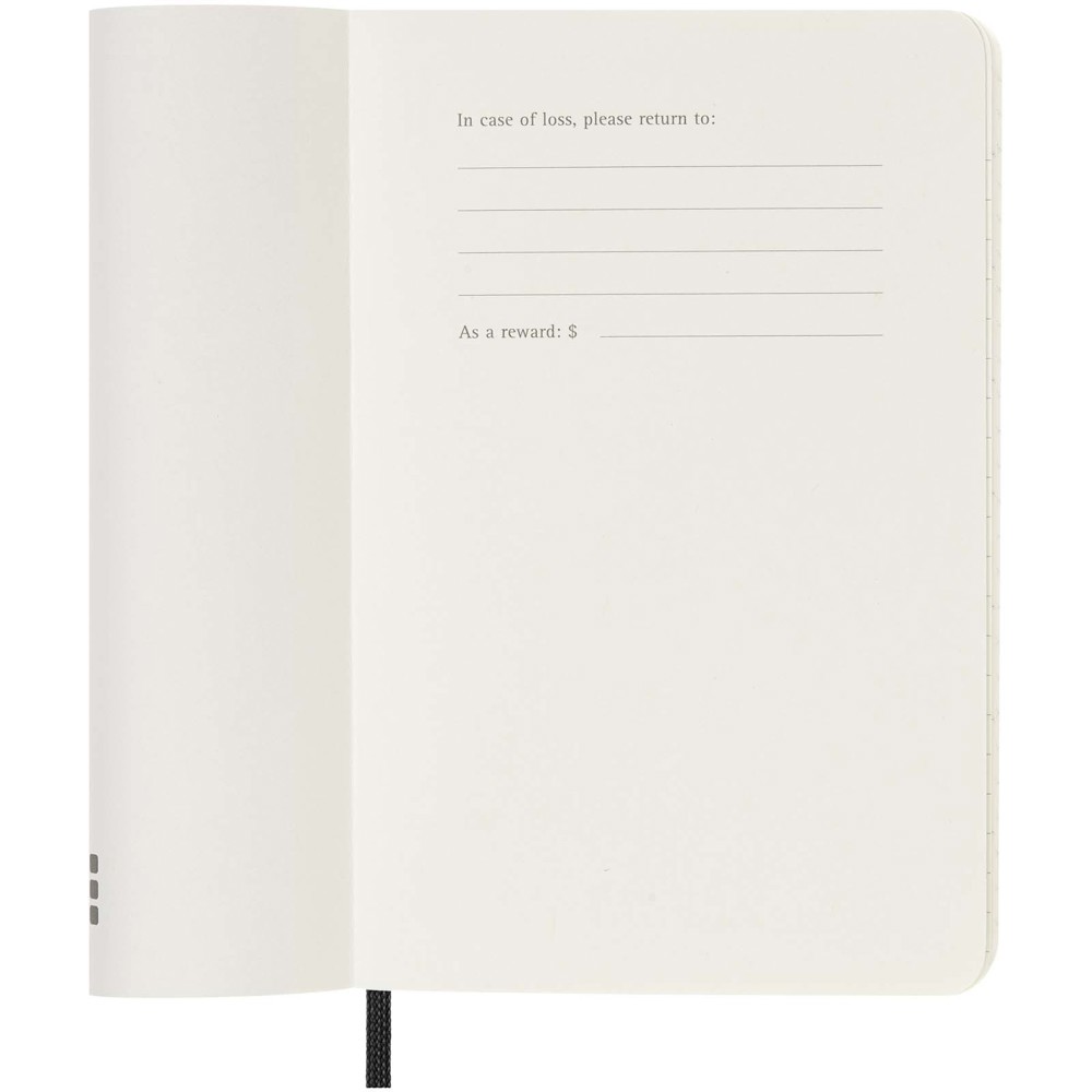 Moleskine pocket week-agenda voor 12 maanden met zachte kaft