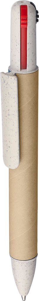 Balpen Deborah | Karton en tarwestro | 4 kleuren