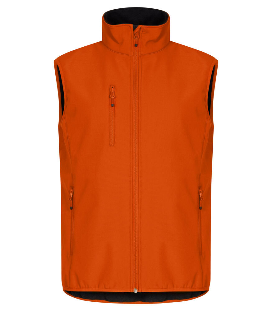 Clique - Classic Softshell Vest - Diep Oranje