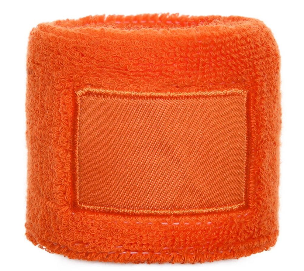 Nilton's Polsband met label - Oranje (PMS 165c) / Oranje