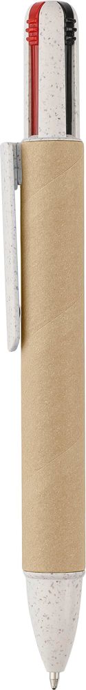 Balpen Deborah | Karton en tarwestro | 4 kleuren
