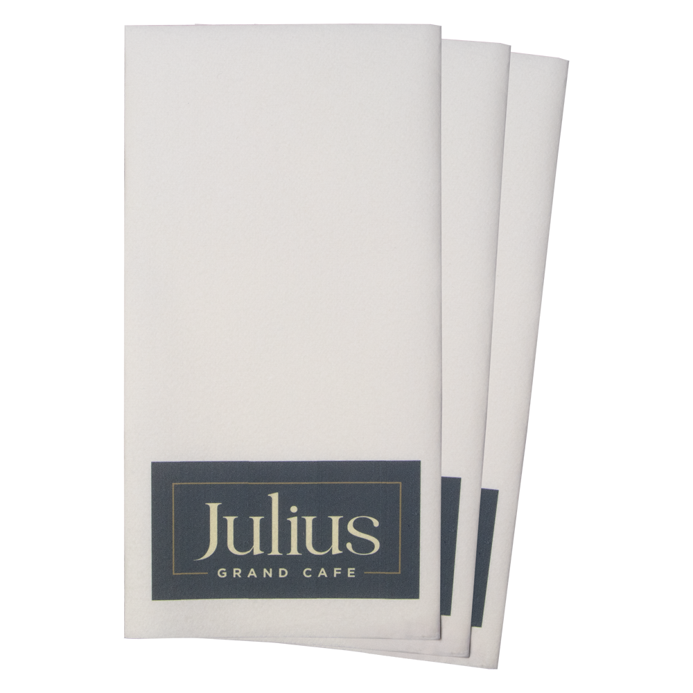Servetten airlaid 33 x 33 cm (8 x 6,5 cm) 1/8 vouw
