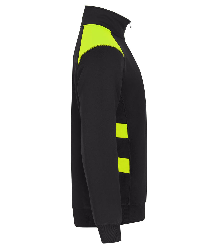 Clique - Ambition Half Zip Signaalgeel 4XL