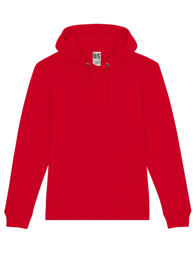 BS Outsider hoodie, 280 gr/m² - Rood (PMS 186c)