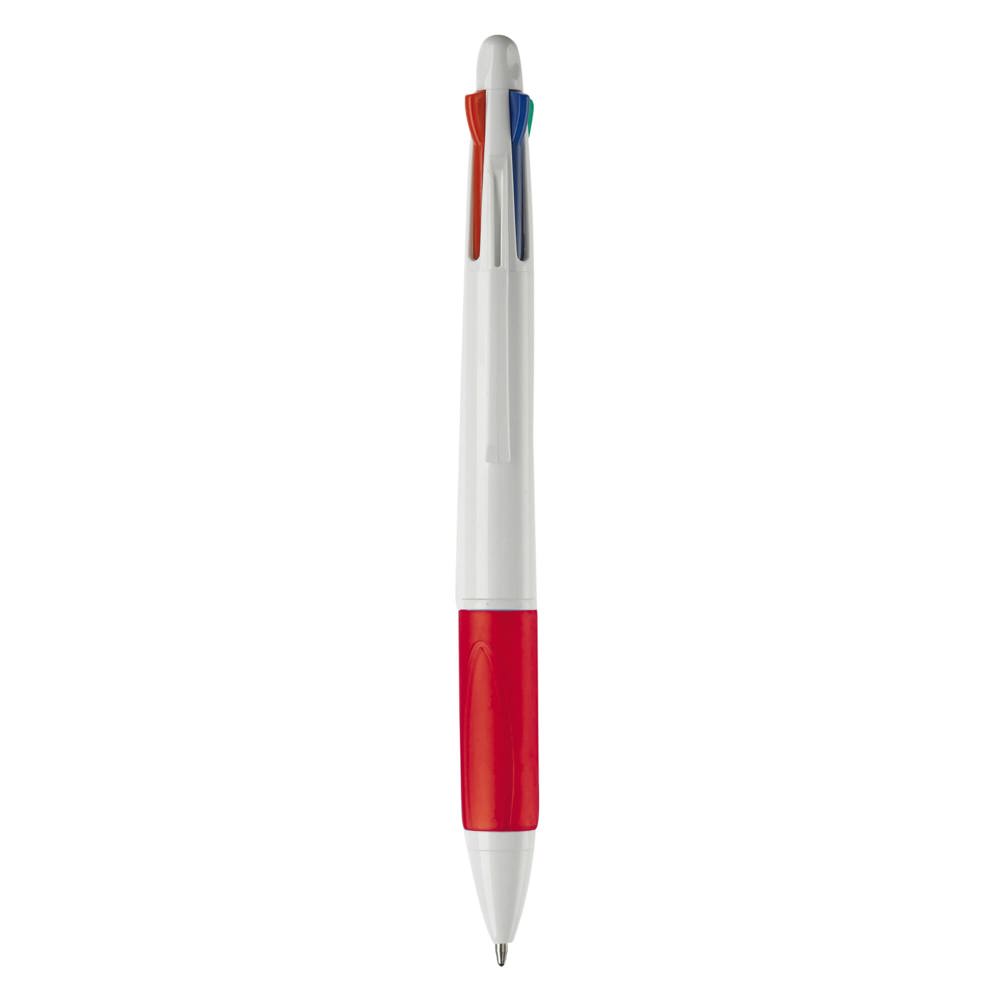 Balpen 4 kleuren hardcolour