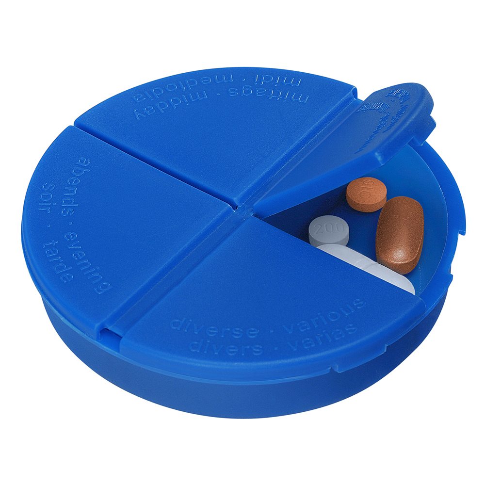 Pillendoosje "Gamma" - Blauw