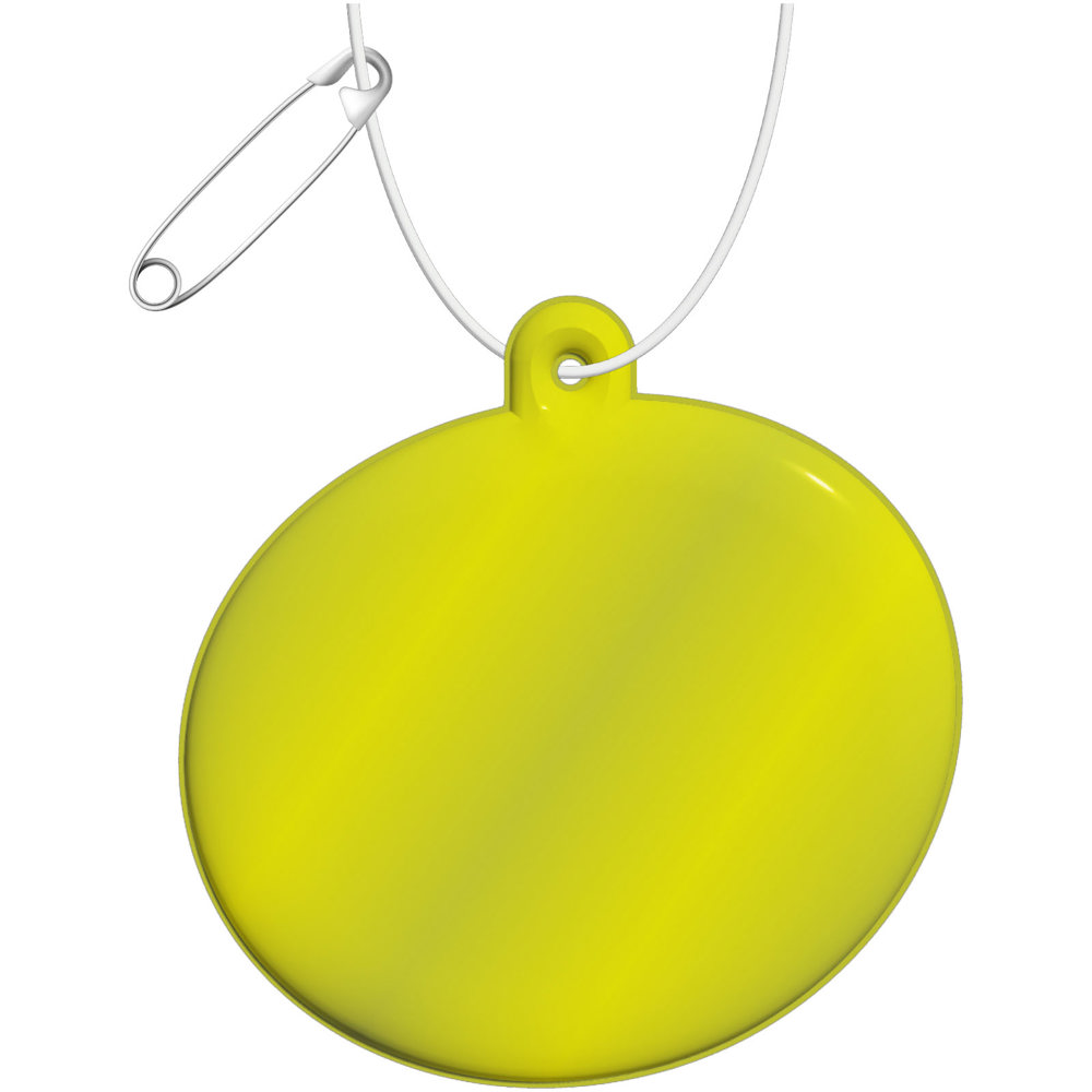 RFX™ H-09 ovale reflecterende pvc hanger