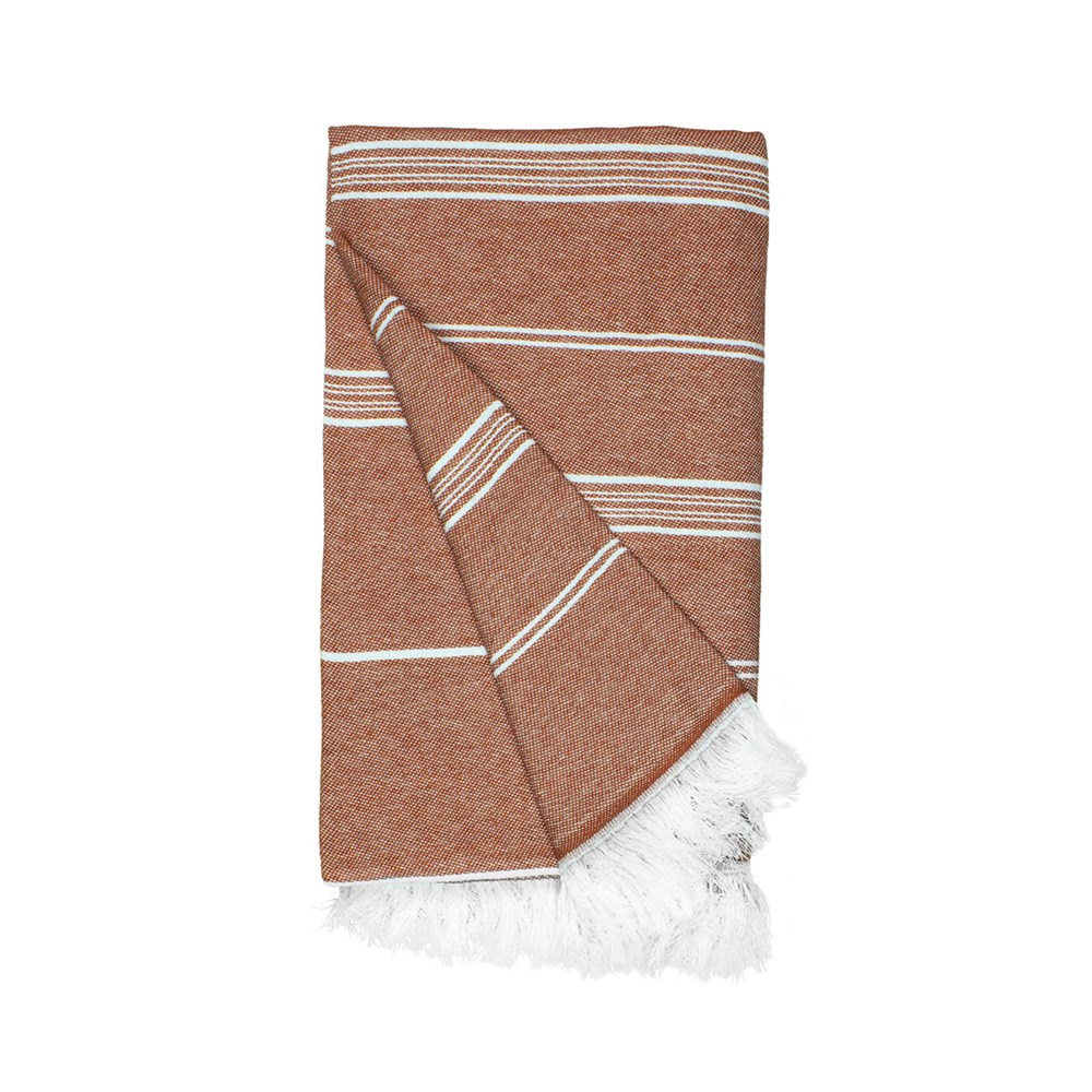 Recycled Hamam Towel - Roest Oranje