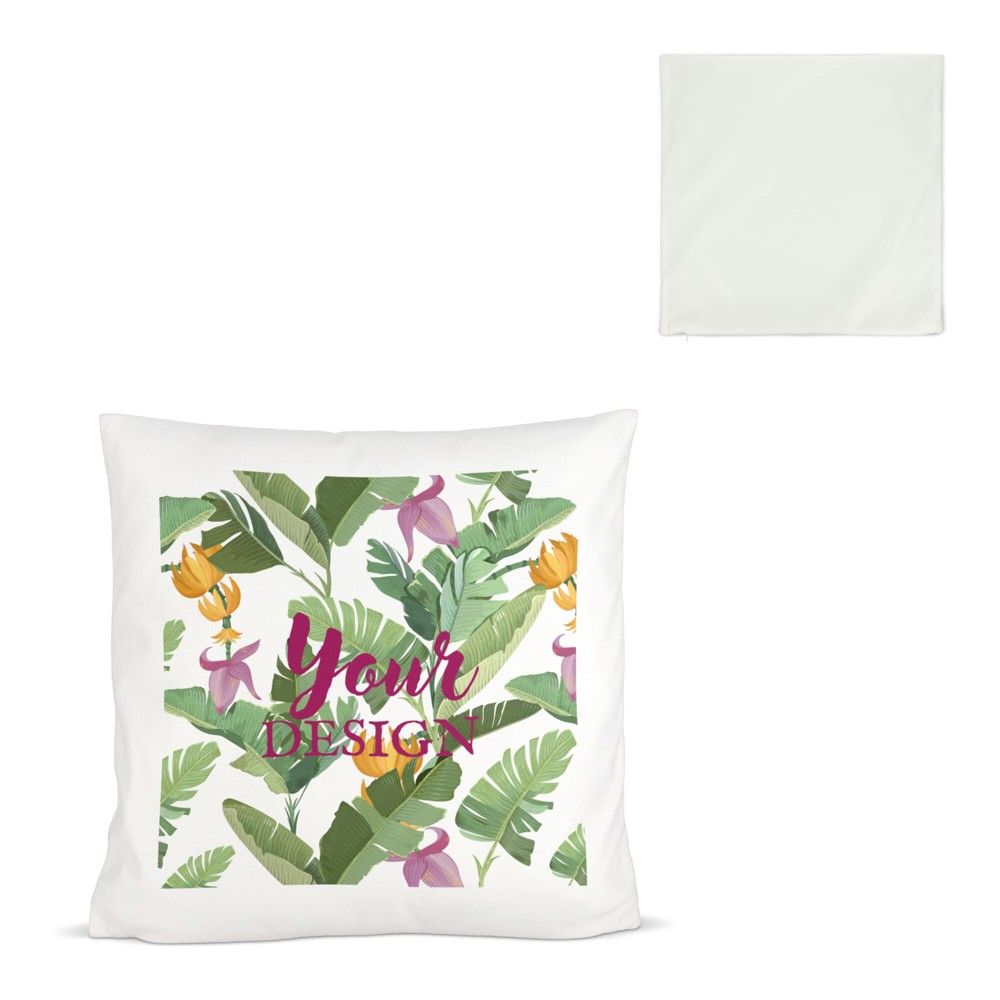 Kussenhoes van pluche &amp; kussen 40x40 cm, sublimatiedruk