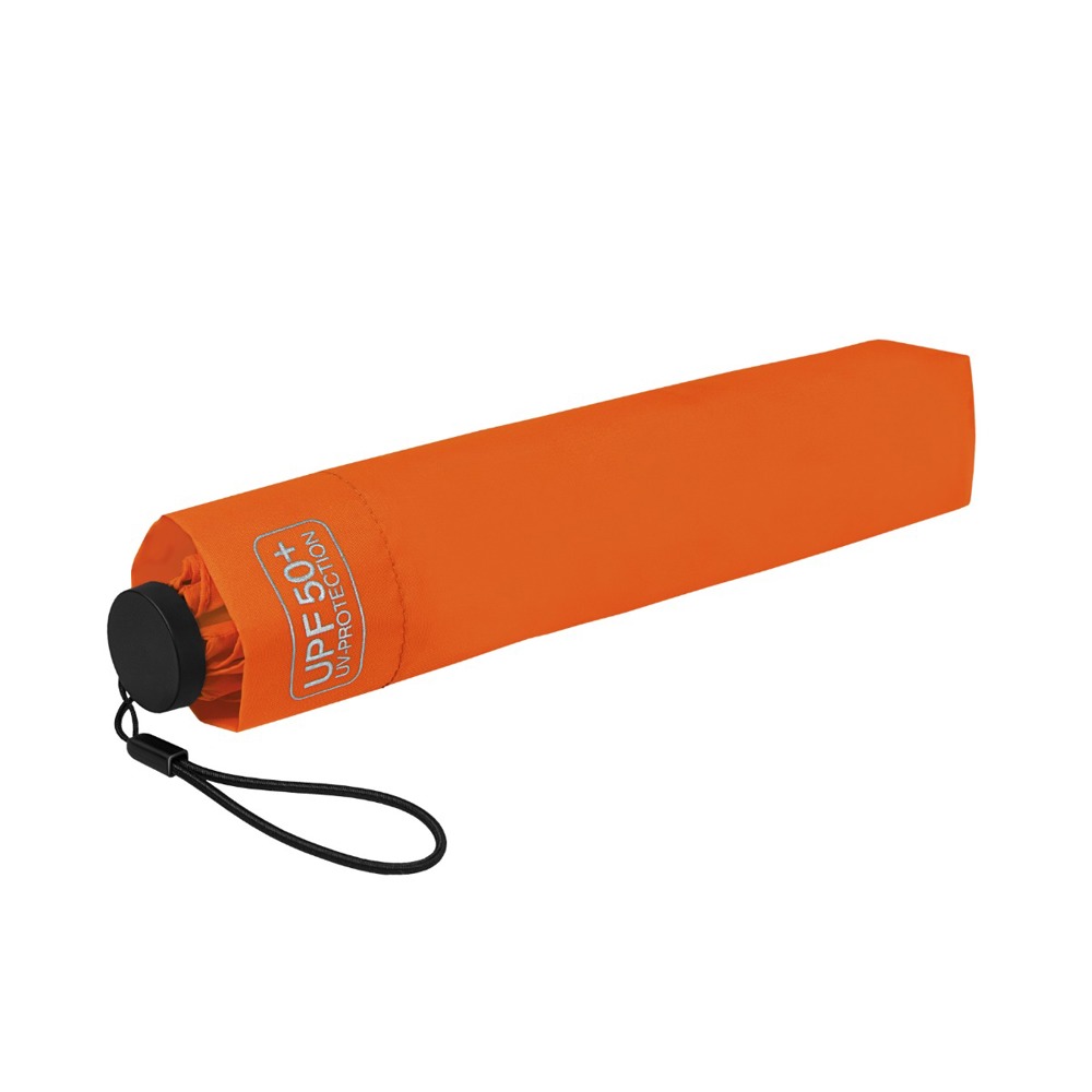 FALCONETTI - Opvouwbare zomerparaplu - Handopening - Windproof - 91 cm - Oranje