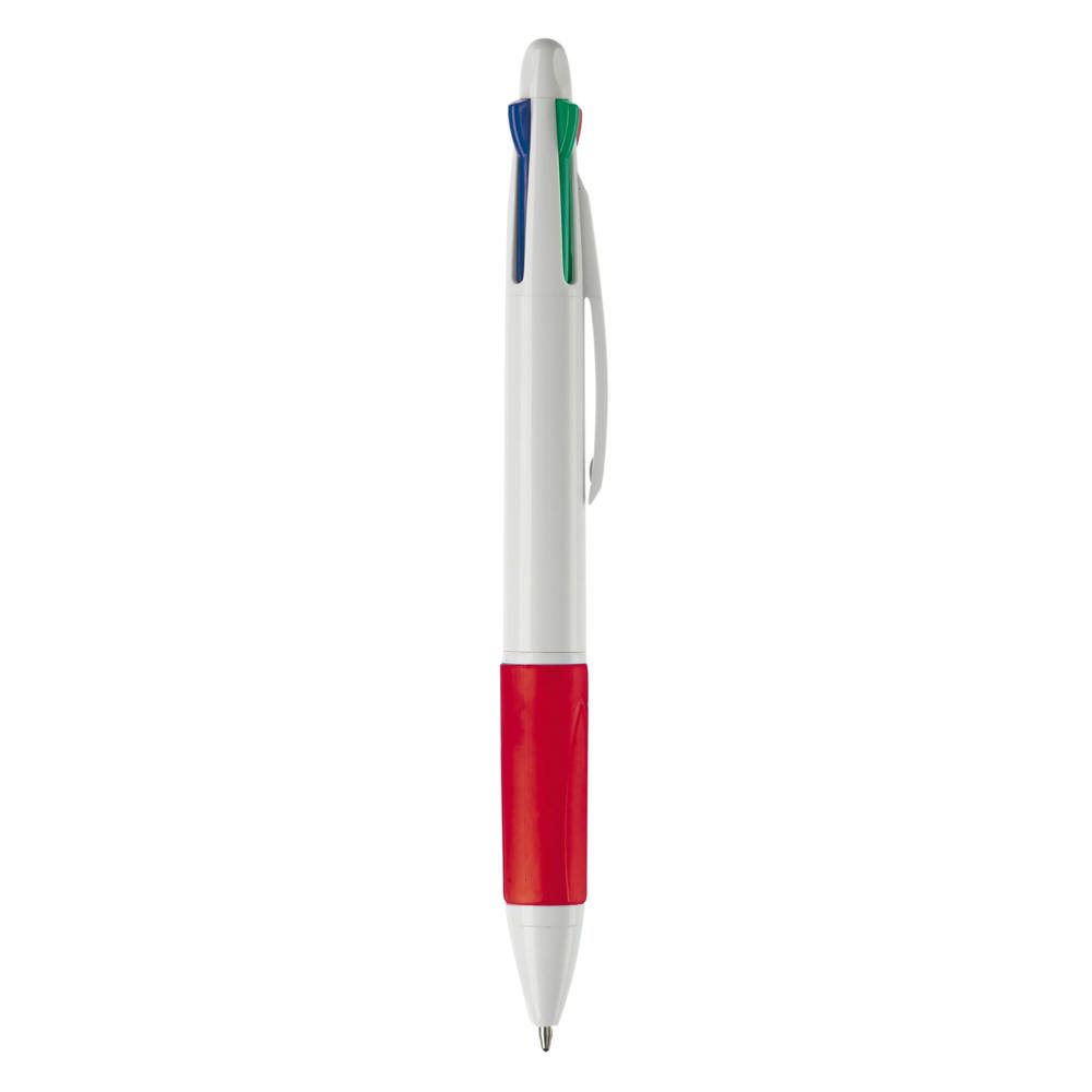 Balpen 4 kleuren hardcolour