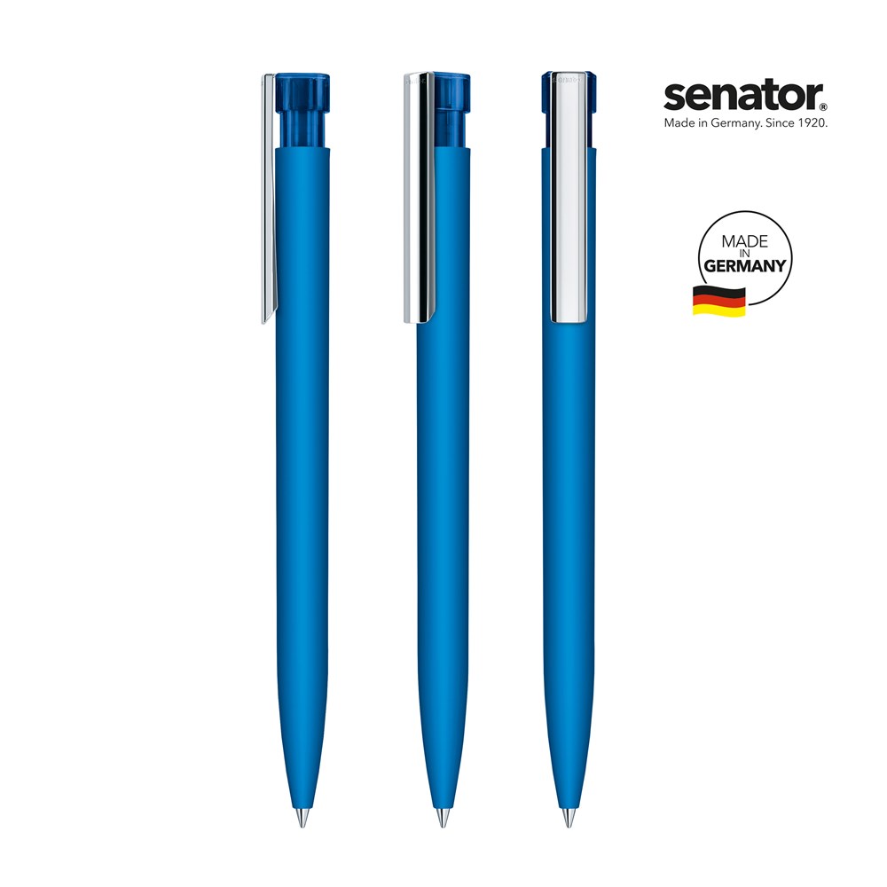senator® Liberty Soft Touch MC balpen - blauw 2935