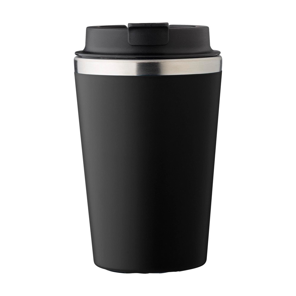 Dubbelwandige thermosbeker Shay | 350 ml - Zwart