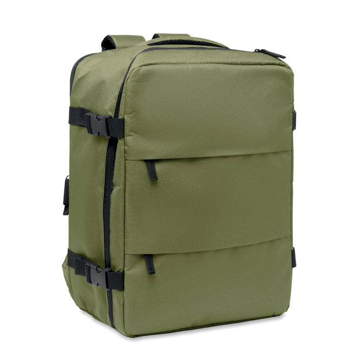 ASPEN - Uitschuifbare cabin rugzak 20L - Legergroen