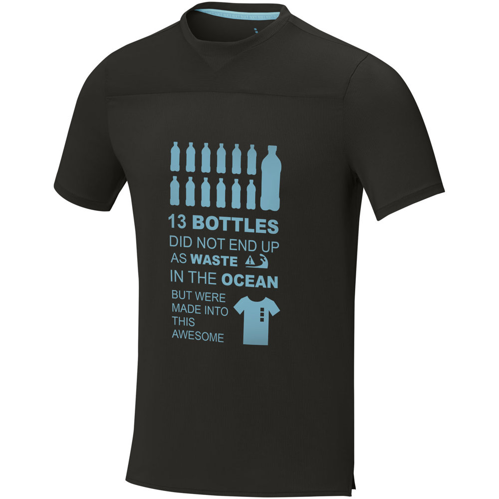 Borax 160 g/m² Heren T-shirt met korte mouwen, cool fit, GRS gerecycled