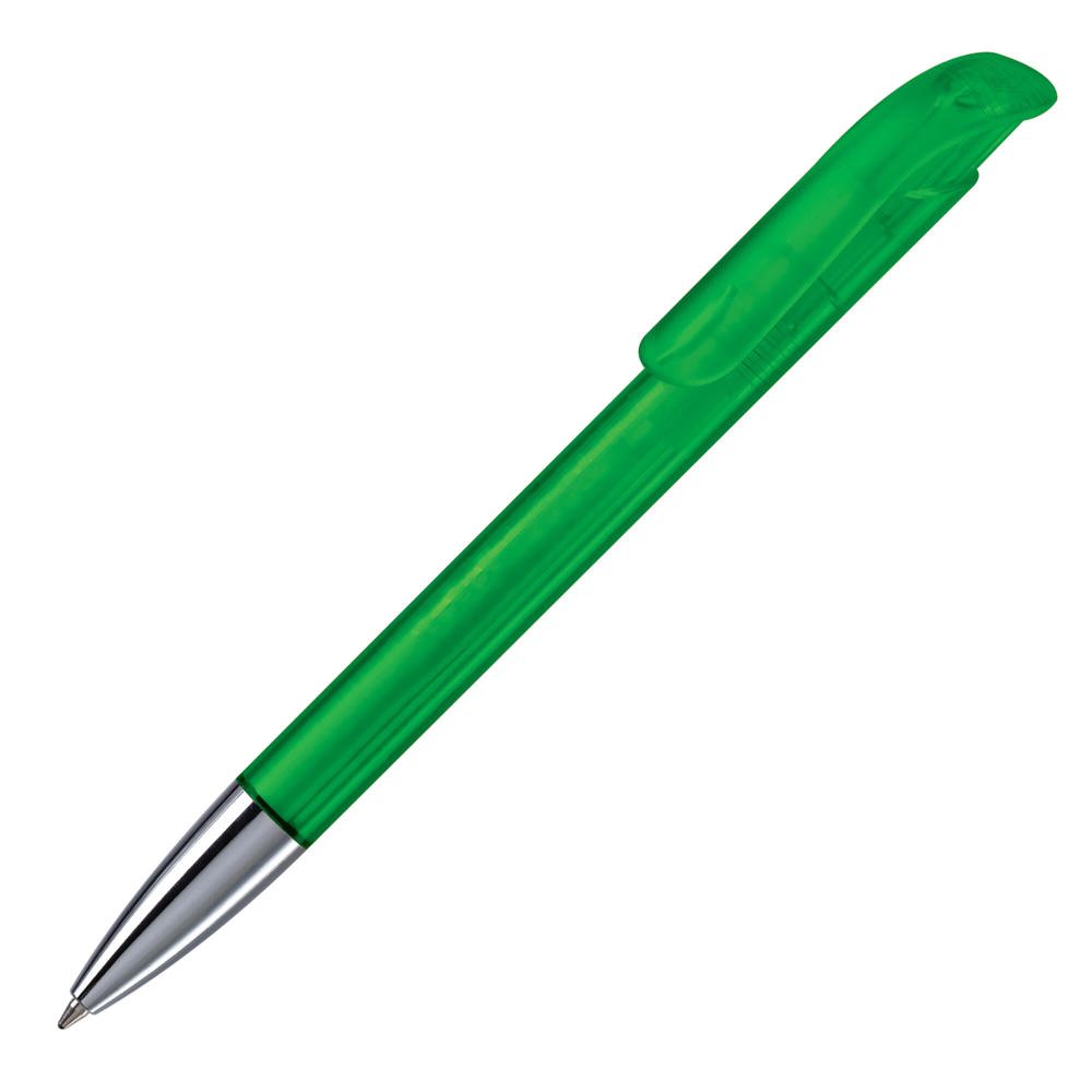 Balpen Atlas transparant metalen tip - Transparant / Groen