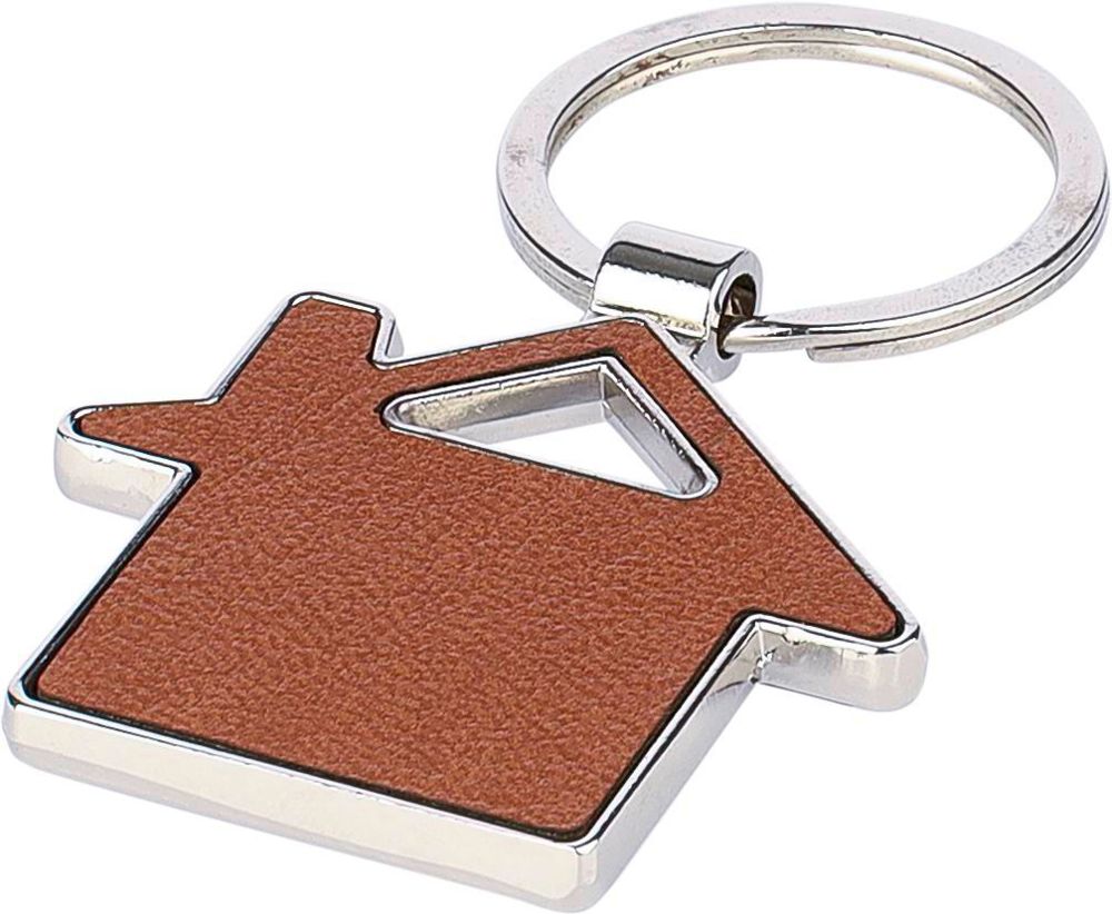 Sleutelhanger Jim | Leer | Huisje
