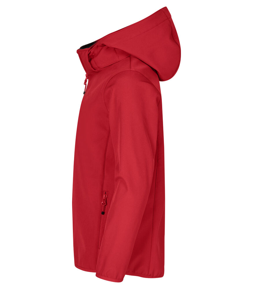 Clique - Classic Softshell Jacket Junior Rood 140