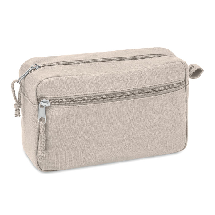 NAIMA COSMETIC - Hennep toilettas - Beige