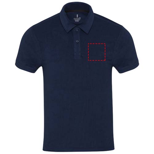Akoya gerecyclede terry unisex polo