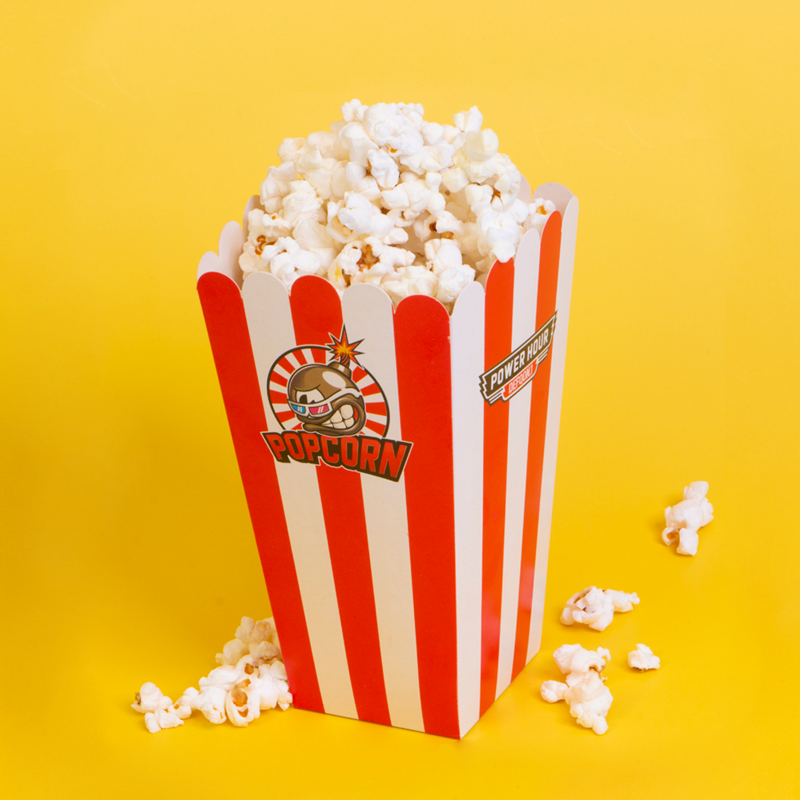 Popcornbekers maat S