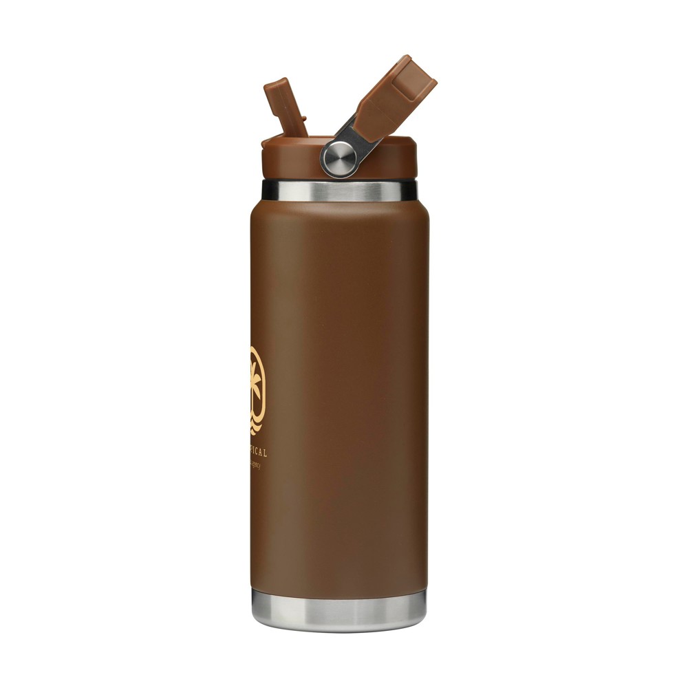 AnthronSquare RCS Steel Flask 900 ml thermosfles - bruin (± PMS 161C)