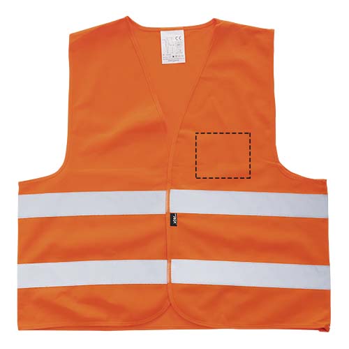 RFX™ Watch-out veiligheidsvest met hoes voor professioneel gebruik