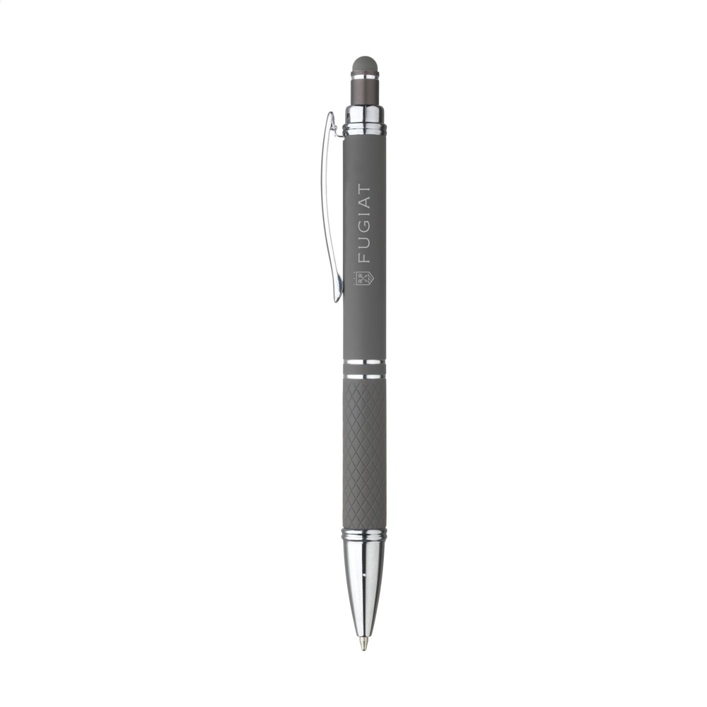 Luna Soft Touch pennen - grijs (± PMS 2336C)