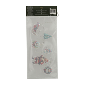 JENS Living LED Raamsticker Slinger Kerst