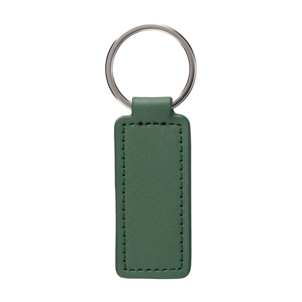 Sleutelhanger Sabrina | Appeleer en synthetisch leer - Groen