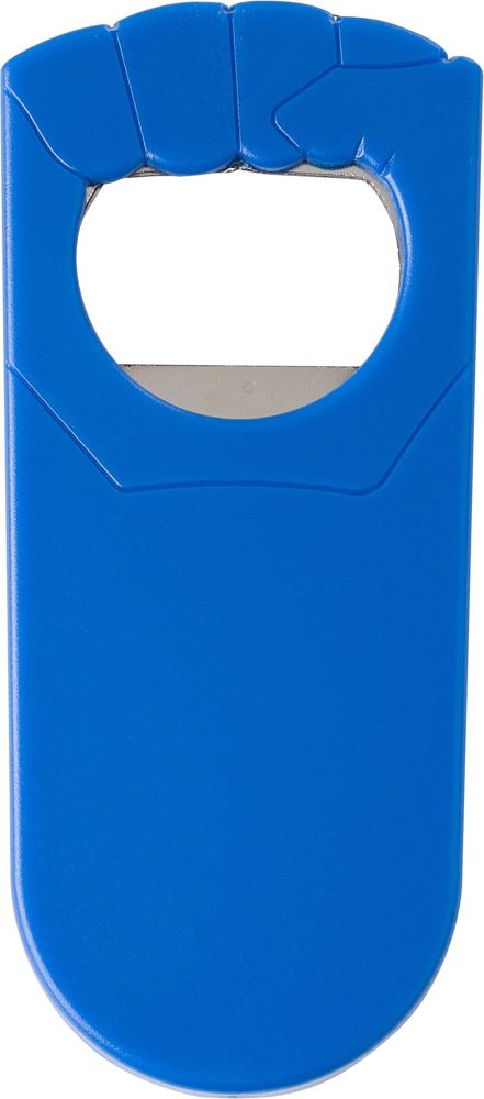 Flesopener Tay | Kunststof | Vuistvorm - blauw