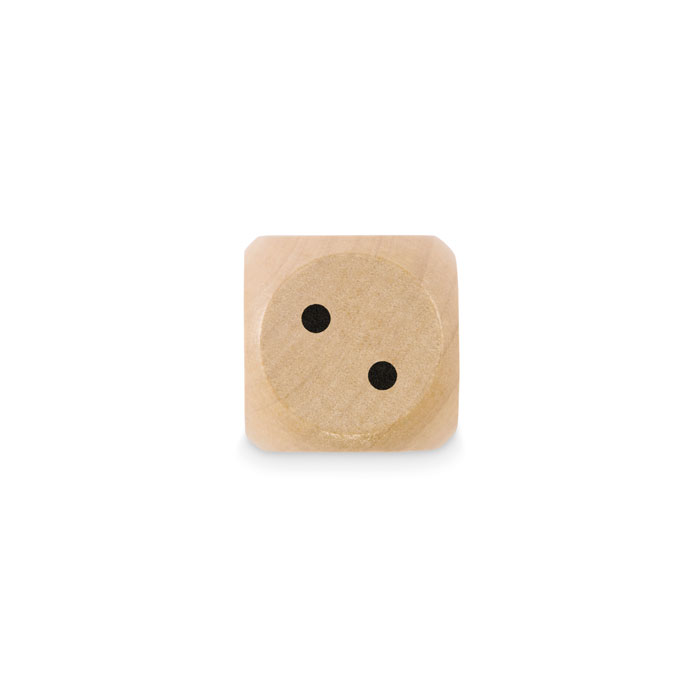 DADIN - Schima houten dobbelsteen 3cm