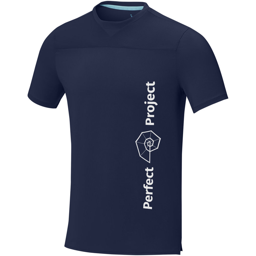 Borax 160 g/m² Heren T-shirt met korte mouwen, cool fit, GRS gerecycled