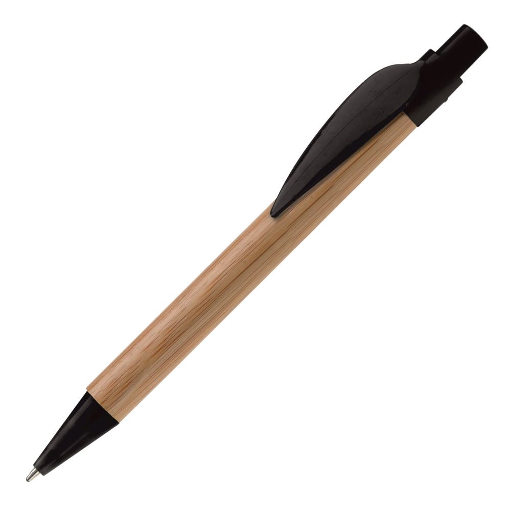 Balpen eco leaf - Zwart