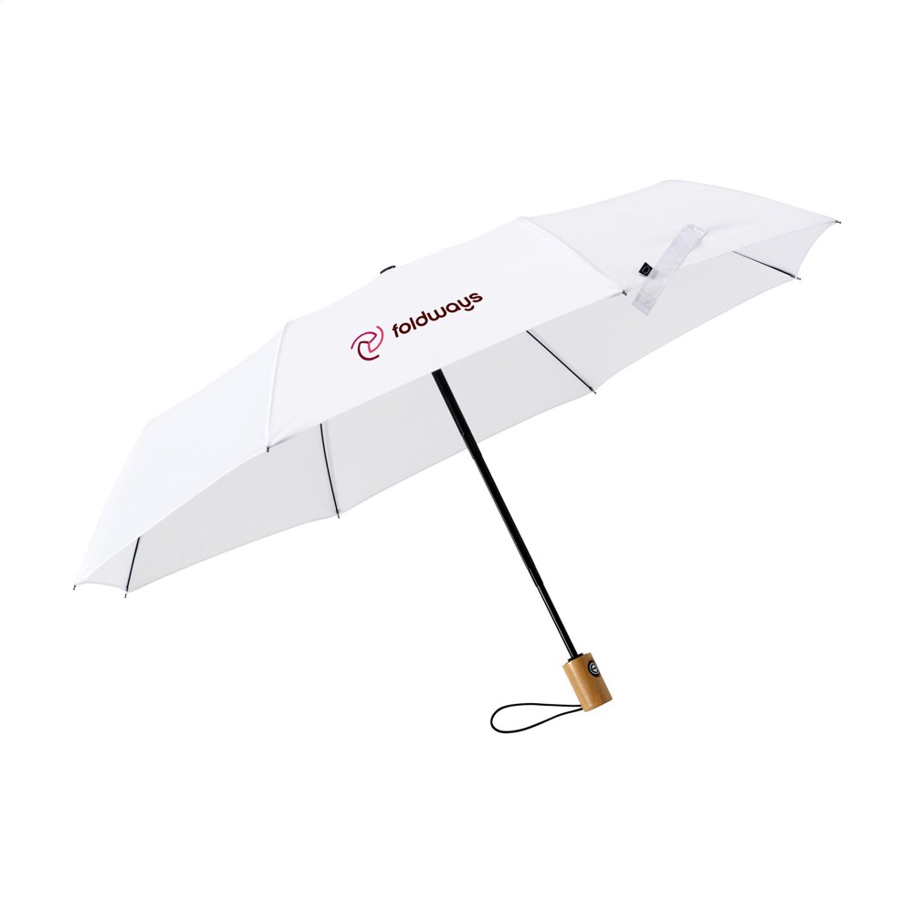Michigan opvouwbare RCS RPET paraplu 21 inch