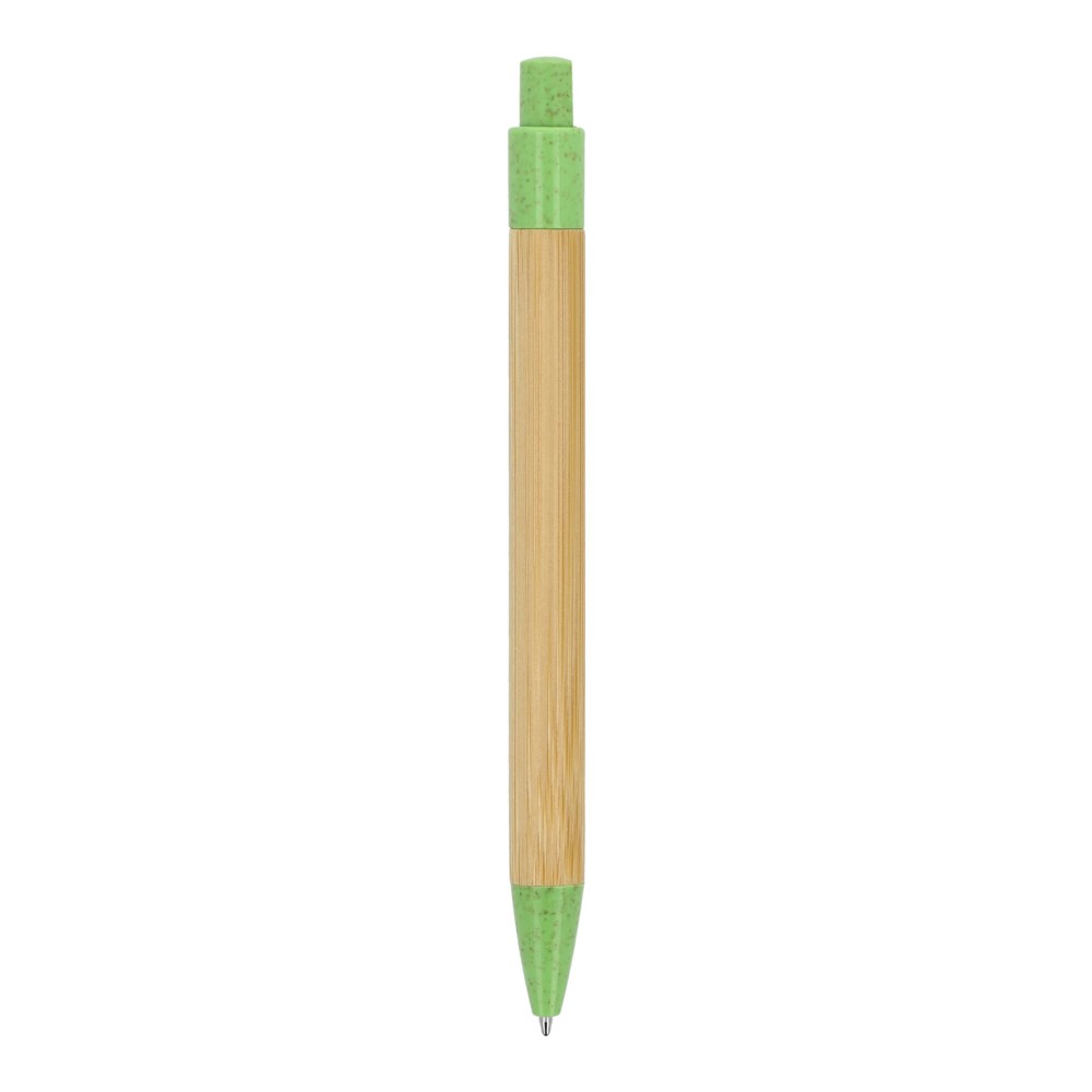 Ball pen bamboe met tarwestro