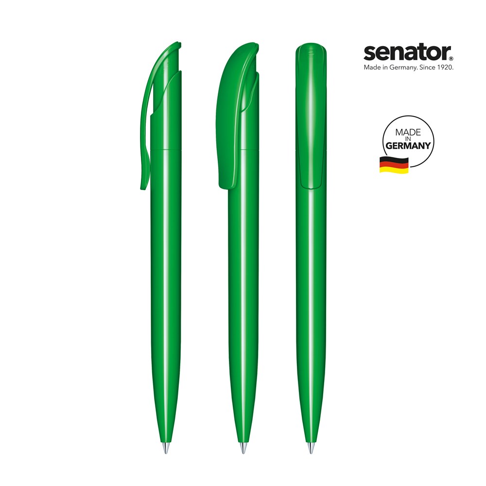 senator® Challenger Polished  retractable pen - groen 347