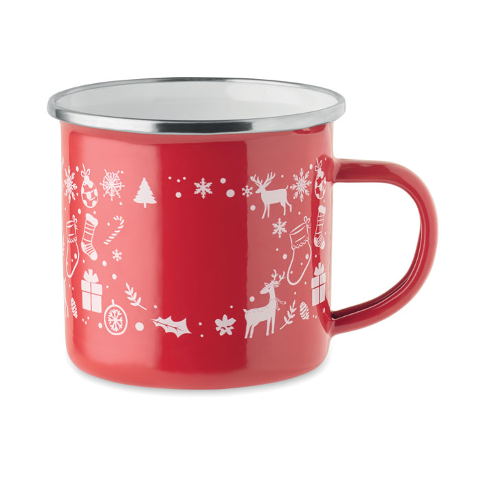 SEASOMEL - Kerst emaille mok 300ml