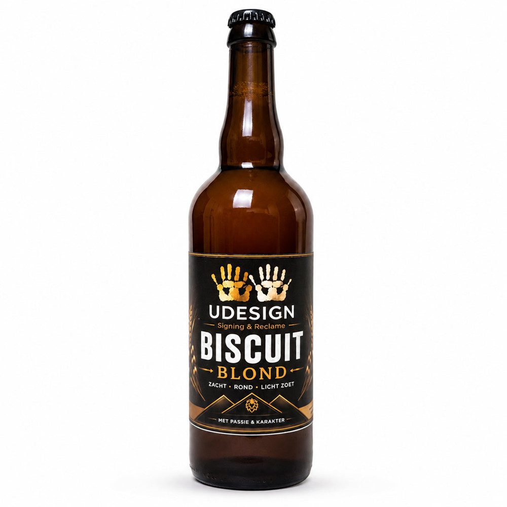 Biscuit Blond 75 cl - ambachtelijk gebrouwen bier
