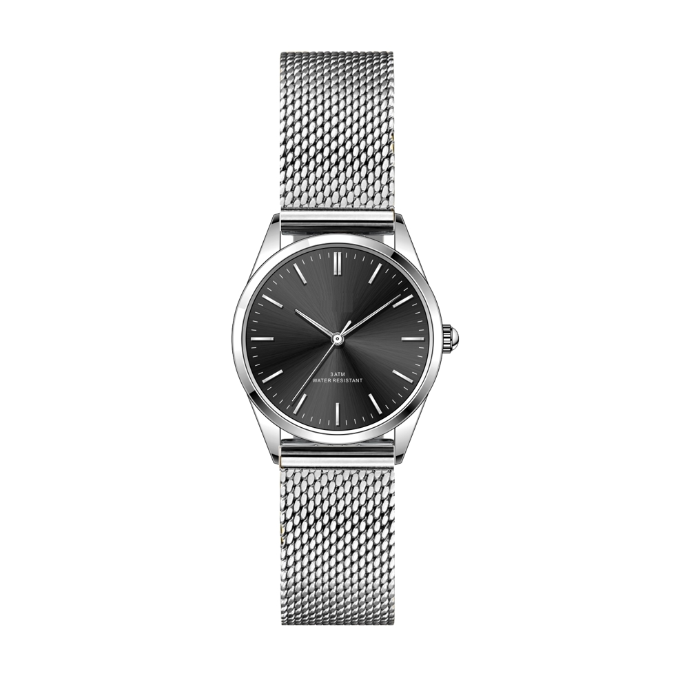 Horloge Sofia ladies - Zilver Zwart