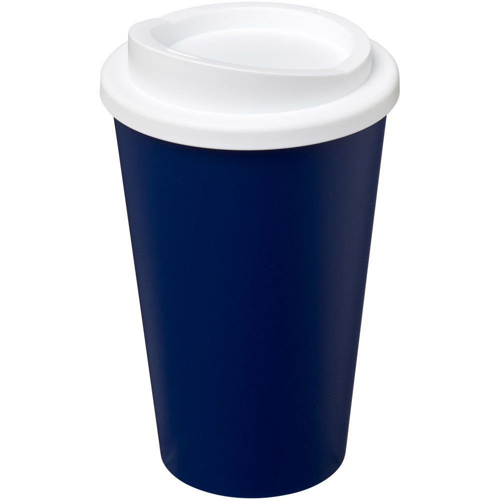 Americano® 350 ml geïsoleerde beker - Blauw, Wit