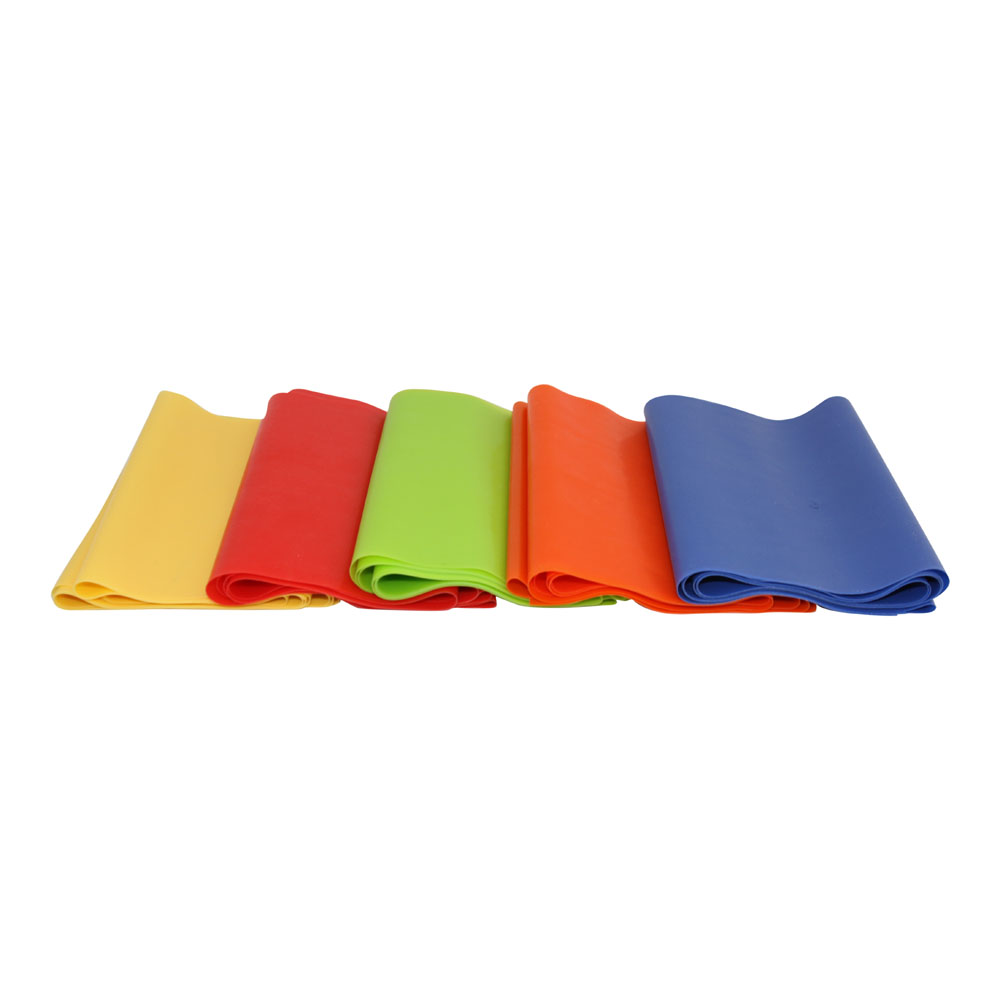 Fitnessband geel (medium) - veganistisch & gemaakt van natuurlijk latex - vanaf 400 st.