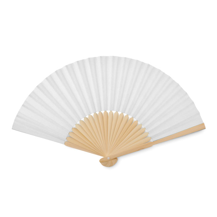 FANNY PAPER - Waaier bamboe - wit