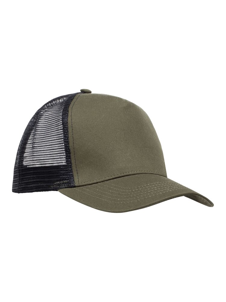Clique - Trucker Cap Legergroen/Zwart One size