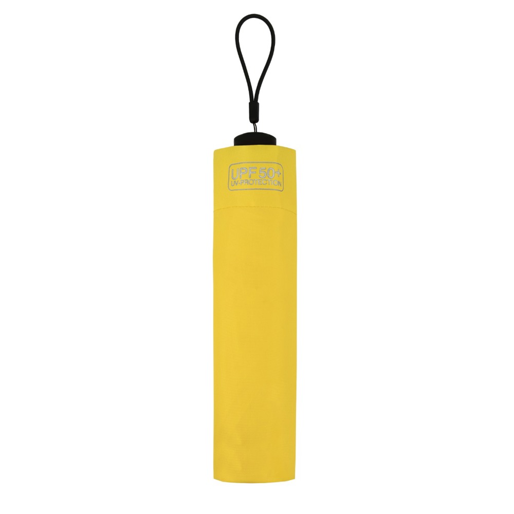 FALCONETTI - Opvouwbare zomerparaplu - Handopening - Windproof - 91 cm - Geel