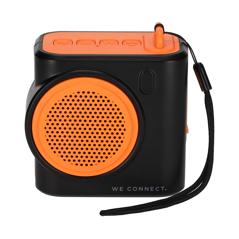 BRAINZ Retro Camera Speaker Zwart