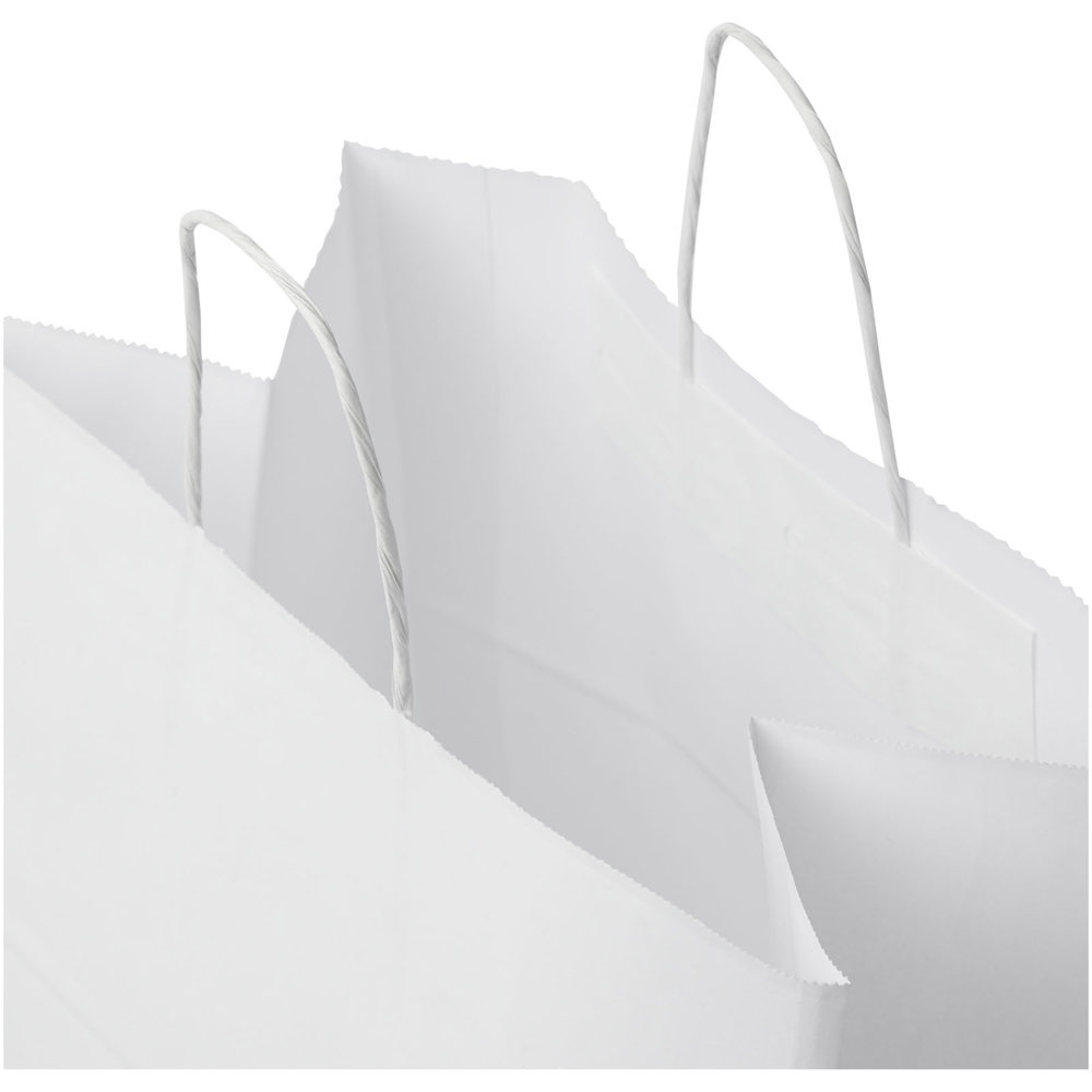 Papieren tas 80-90 g/m2 gemaakt van kraftpapier met gedraaide handgrepen - 34 x 20 x 35 cm