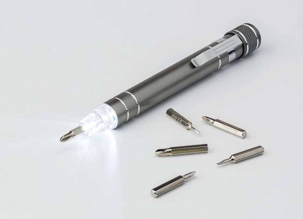 Schroevendraaier Paquita | Aluminium | Met lampje